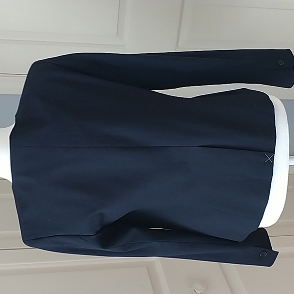 Ann Taylor Classic Navy Blazer 4 - Picture 13 of 13
